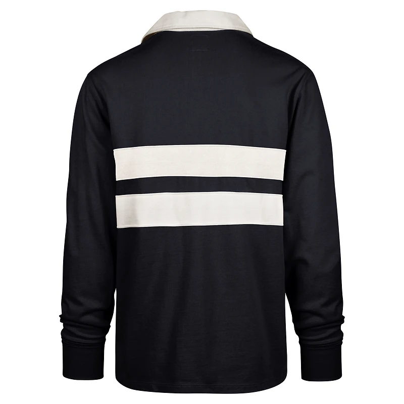 Polo de rugby à manches longues Clubhouse Knox Thames '47 bleu marine pour homme Notre Dame Fighting Irish