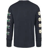 Men's '47  Navy Notre Dame Fighting Irish Go Big Long Sleeve T-Shirt