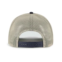 Casquette camionneur ajustable en maille Pomona « 47 » bleu marine pour homme, motif Fighting Irish de Notre Dame