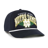 Casquette ajustable Pomona Rope Hitch bleu marine pour homme, modèle 1947, Fighting Irish de Notre Dame