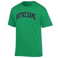 T-shirt vert basique Arch pour homme, champion des Fighting Irish de Notre Dame