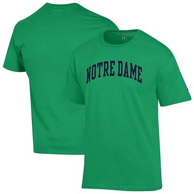 T-shirt vert basique Arch pour homme, champion des Fighting Irish de Notre Dame