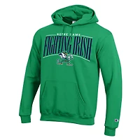 Men's Champion  Green Notre Dame Fighting Irish Team Pride Powerblend Hoodie