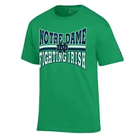 Men's Champion  Green Notre Dame Fighting Irish Team Zoom T-Shirt