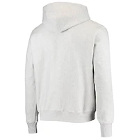Sweat à capuche tissage inversé Champion Notre Dame Fighting Irish Team Vault Logo gris chiné pour homme