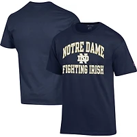 Men's Champion Navy Notre Dame Fighting Irish High Motor T-Shirt