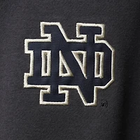 Veste pour homme Colosseum Charcoal Notre Dame Fighting Irish Tortugas Logo Quarter-Zip Jacket