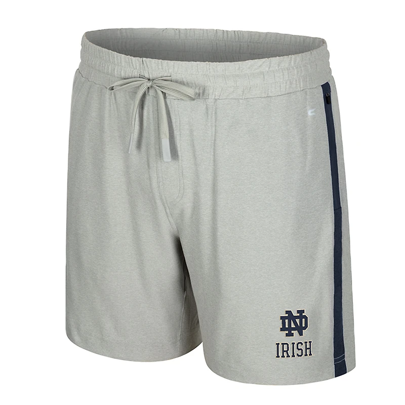 Short gris Colosseum pour homme des Fighting Irish de Notre Dame