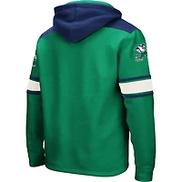 Sweat à capuche lacets vert Colosseum Notre Dame Fighting Irish 2.0 pour hommes