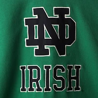 Men's Colosseum Green Notre Dame Fighting Irish 2.0 Lace-Up Pullover Hoodie