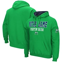 Men's Colosseum Notre Dame Fighting Irish Sunrise Pullover Hoodie
