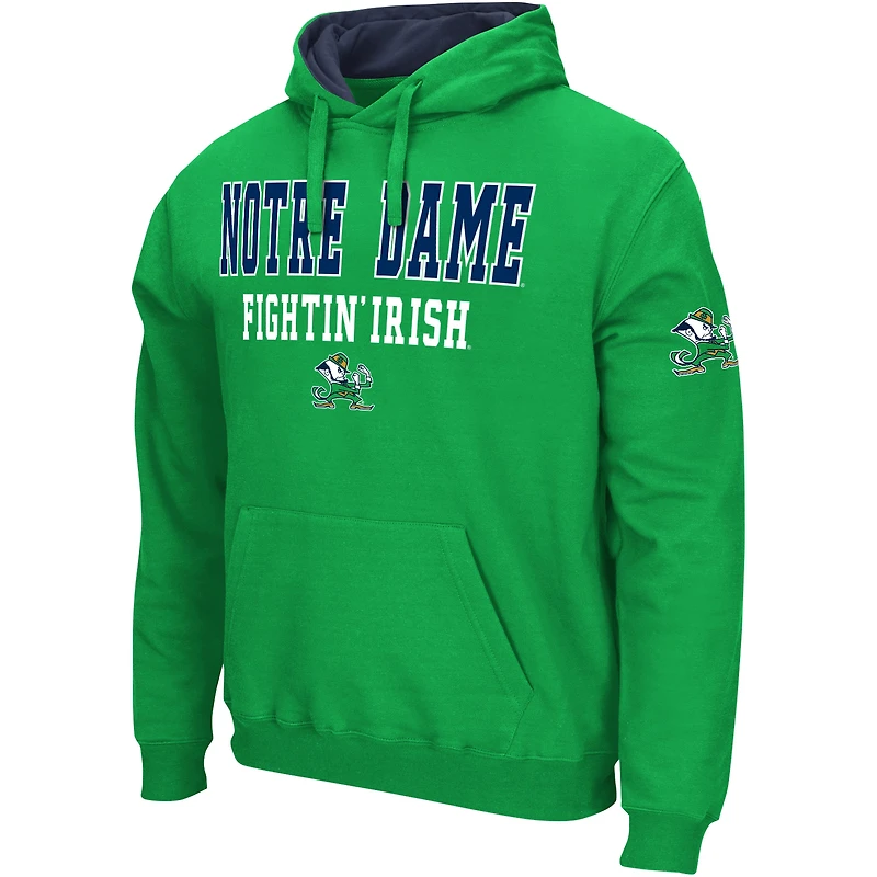 Men's Colosseum Notre Dame Fighting Irish Sunrise Pullover Hoodie