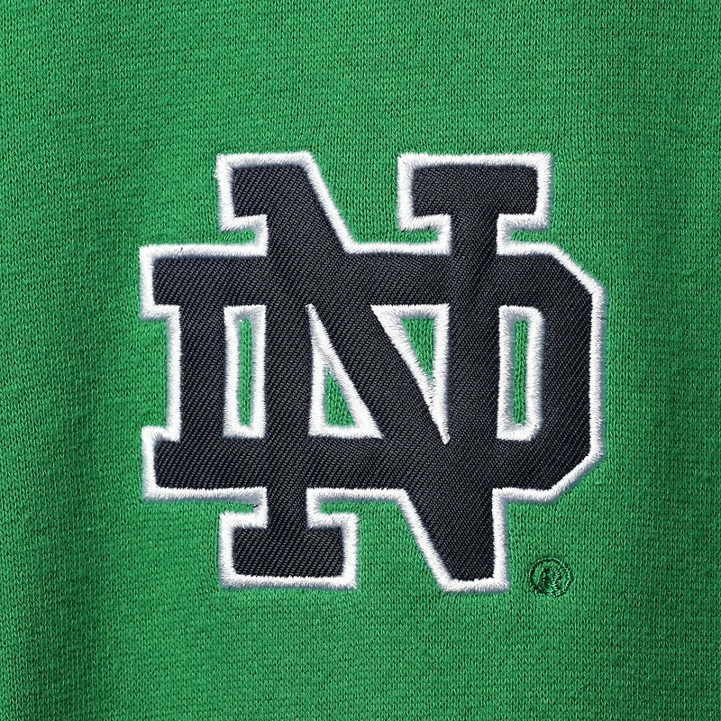 Veste Colosseum Green Notre Dame Fighting Irish Tortugas Logo Quarter-Zip Jacket