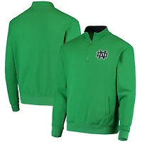 Veste Colosseum Green Notre Dame Fighting Irish Tortugas Logo Quarter-Zip Jacket