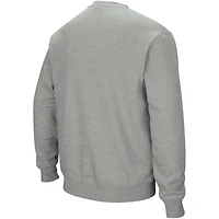 Colosseum Gris chiné Notre Dame Fighting Irish Arch & Logo Crew Neck Sweat-shirt pour homme