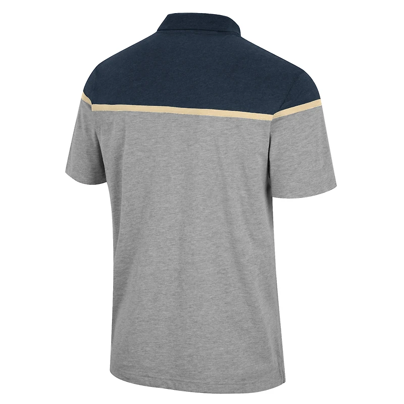 Colosseum Heather Grey Notre Dame Fighting Irish Chamberlain Polo Homme