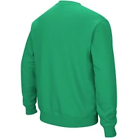 Colosseum Kelly Green Notre Dame Fighting Irish Arch & Logo Crew Neck Sweat-shirt pour homme