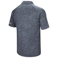 Men's Colosseum Navy Notre Dame Fighting Irish Big & Tall Down Swing Polo