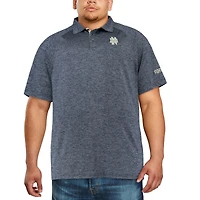 Polo Colosseum Navy Notre Dame Fighting Irish pour homme, grandes tailles, style swing