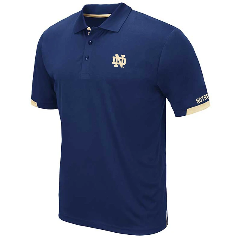 Colosseum Navy Notre Dame Fighting Irish Polo Big & Tall Santry pour homme
