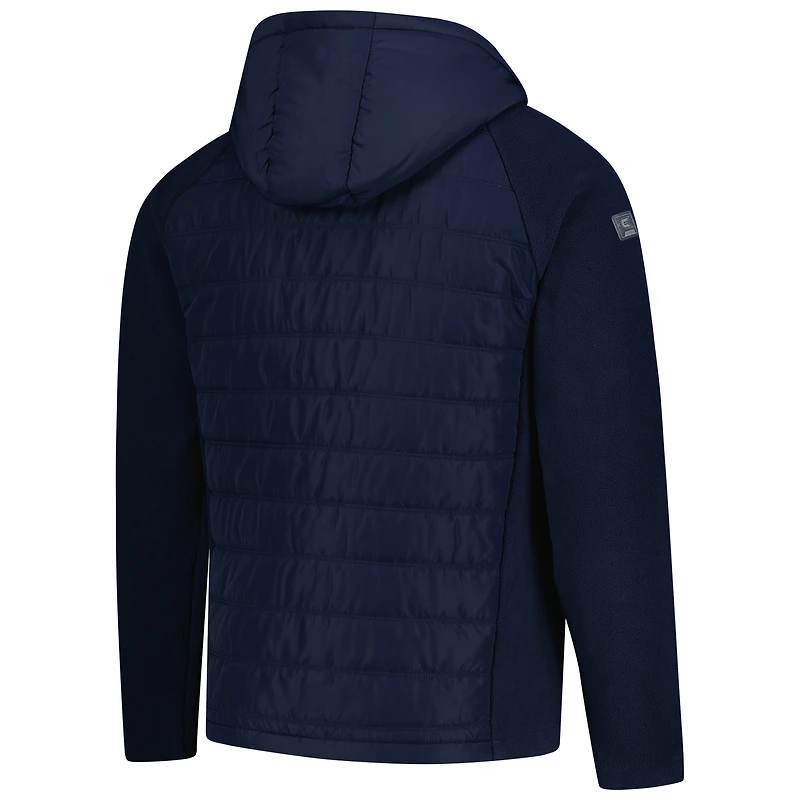 Veste à capuche entièrement zippée Block The Sun pour homme Colosseum Navy Notre Dame Fighting Irish