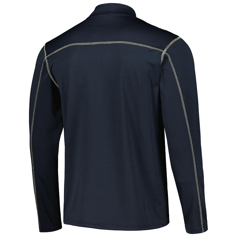 Coupe-vent à quart de zip Colosseum Navy Notre Dame Fighting Irish Cameron pour hommes