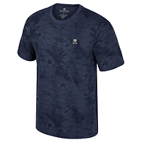 T-shirt à imprimé floral Colosseum Navy Notre Dame Fighting Irish pour homme