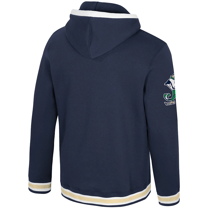 Men's Colosseum Navy Notre Dame Fighting Irish Grand Tour Hoodie