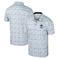 V110722 ND Limited Team Color NCAA HOMMES C'EST L'HEURE ! POLO IMPRIMÉ ALLOVER POLMEN #42