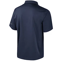 Men's Colosseum Navy Notre Dame Fighting Irish Strike Bowling Button-Up Shirt