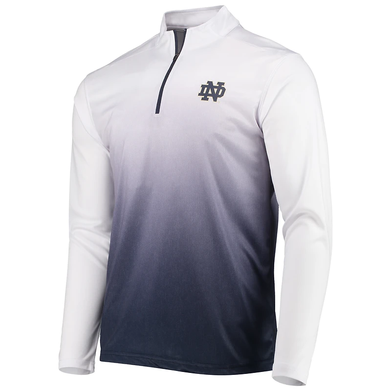 Veste à col zippé Colosseum Navy Notre Dame Fighting Irish Team Magic pour homme