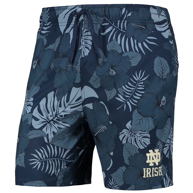 Colosseum Navy Notre Dame Fighting Irish The Dude Short de bain pour homme