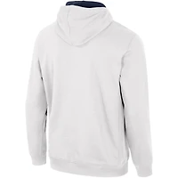 Sweat à capuche demi-zippé Colosseum White Notre Dame Fighting Irish pour hommes
