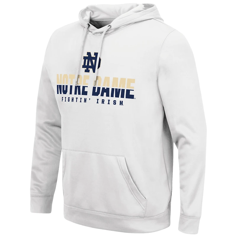 Sweat à capuche Colosseum White Notre Dame Fighting Irish Lantern pour hommes