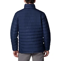 Veste isolante entièrement zippée Omni-Heat Infinity Double Blitz de Columbia pour homme, bleu marine, Notre Dame Fighting Irish