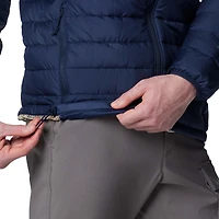 Veste isolante entièrement zippée Omni-Heat Infinity Double Blitz de Columbia pour homme, bleu marine, Notre Dame Fighting Irish