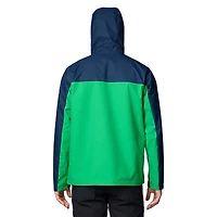 Men's Columbia  Navy Notre Dame Fighting Irish Field Bound Omni-Tech™ Full-Zip Jacket