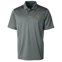 Polo homme Cutter & Buck gris Notre Dame Fighting Irish Jouez comme un champion aujourd'hui Prospect Eco Textured Stretch Recycled DryTec