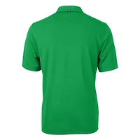 Polo en piqué écologique recyclé pour homme, vert Cutter & Buck, avec logo des anciens élèves Fighting Irish de Notre Dame