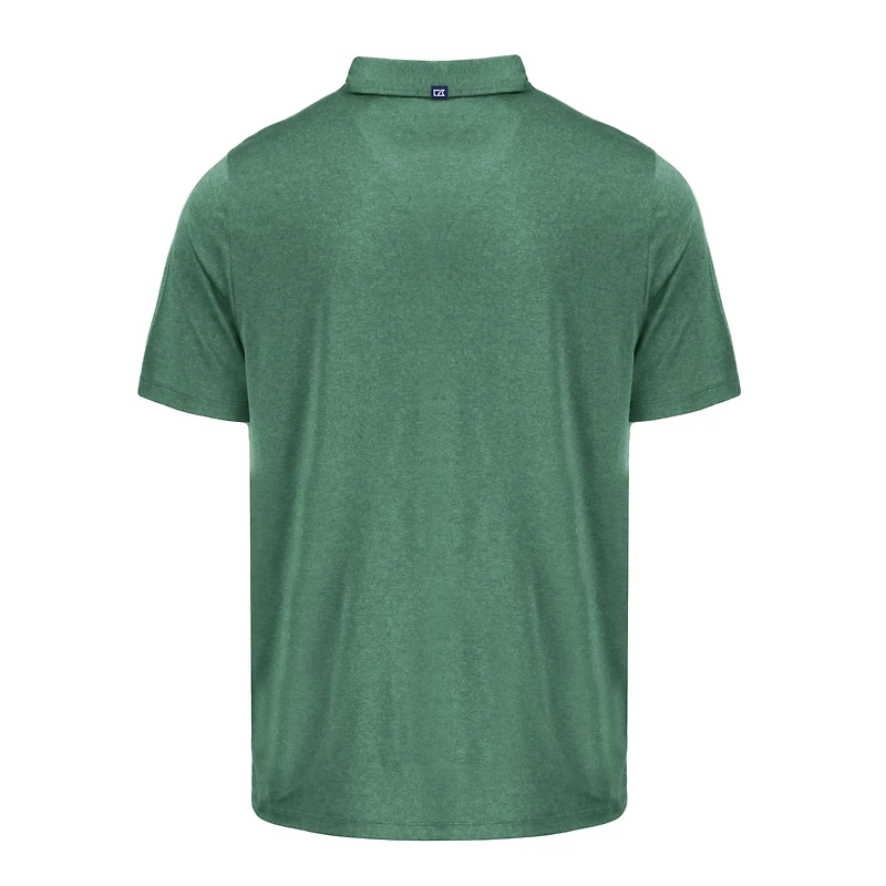 Polo Cutter & Buck vert Notre Dame Fighting Irish pour homme, style « Play Like A Champion Today », Coastline Epic Comfort, éco-recyclé