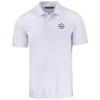 Men's Cutter & Buck White Notre Dame Fighting Irish Big Tall Play Like A Champion Today Prospect Eco Textured Stretch Recycled DryTec Polo