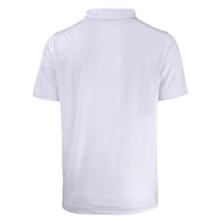 Men's Cutter & Buck White Notre Dame Fighting Irish Big Tall Play Like A Champion Today Prospect Eco Textured Stretch Recycled DryTec Polo
