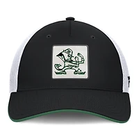Men's Fanatics  Black Notre Dame Fighting Irish 5-Panel Matter Flex Hat