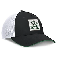 Men's Fanatics  Black Notre Dame Fighting Irish 5-Panel Matter Flex Hat