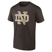 Men's Fanatics Brown Notre Dame Fighting Irish Express T-Shirt
