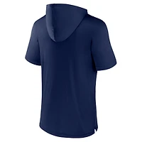Men's Fanatics  Navy Notre Dame Fighting Irish Core Read Hoodie T-Shirt