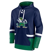 Men's Fanatics Navy Notre Dame Fighting Irish First Battle Pullover Hoodie
