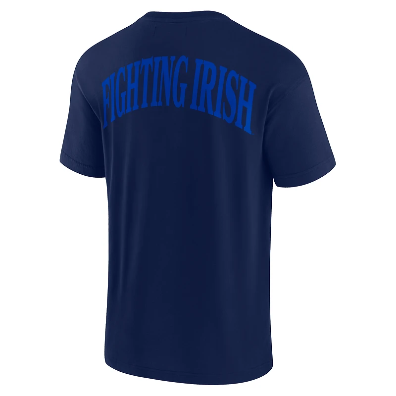 T-shirt emblématique Fanatics Navy Notre Dame Fighting Irish pour homme