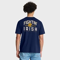 Men's Fanatics Navy Notre Dame Fighting Irish Quad Legacy T-Shirt