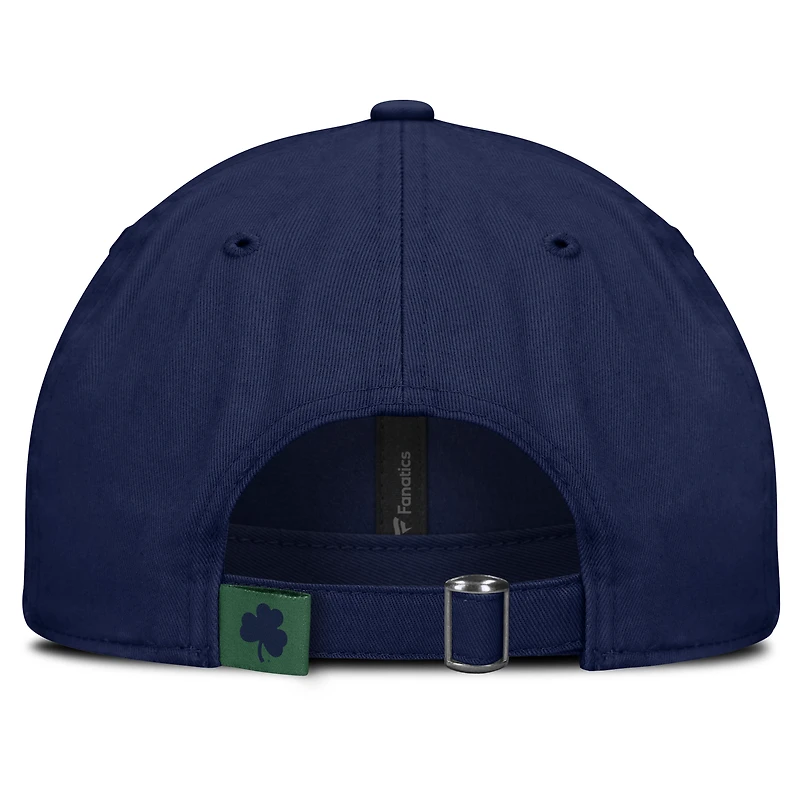 Men's Fanatics Navy Notre Dame Fighting Irish Squad Adjustable Hat